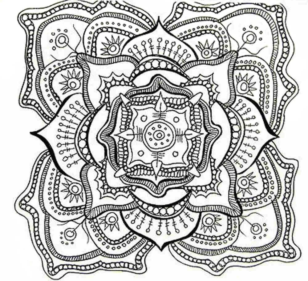 Mandalas Abstraits 87